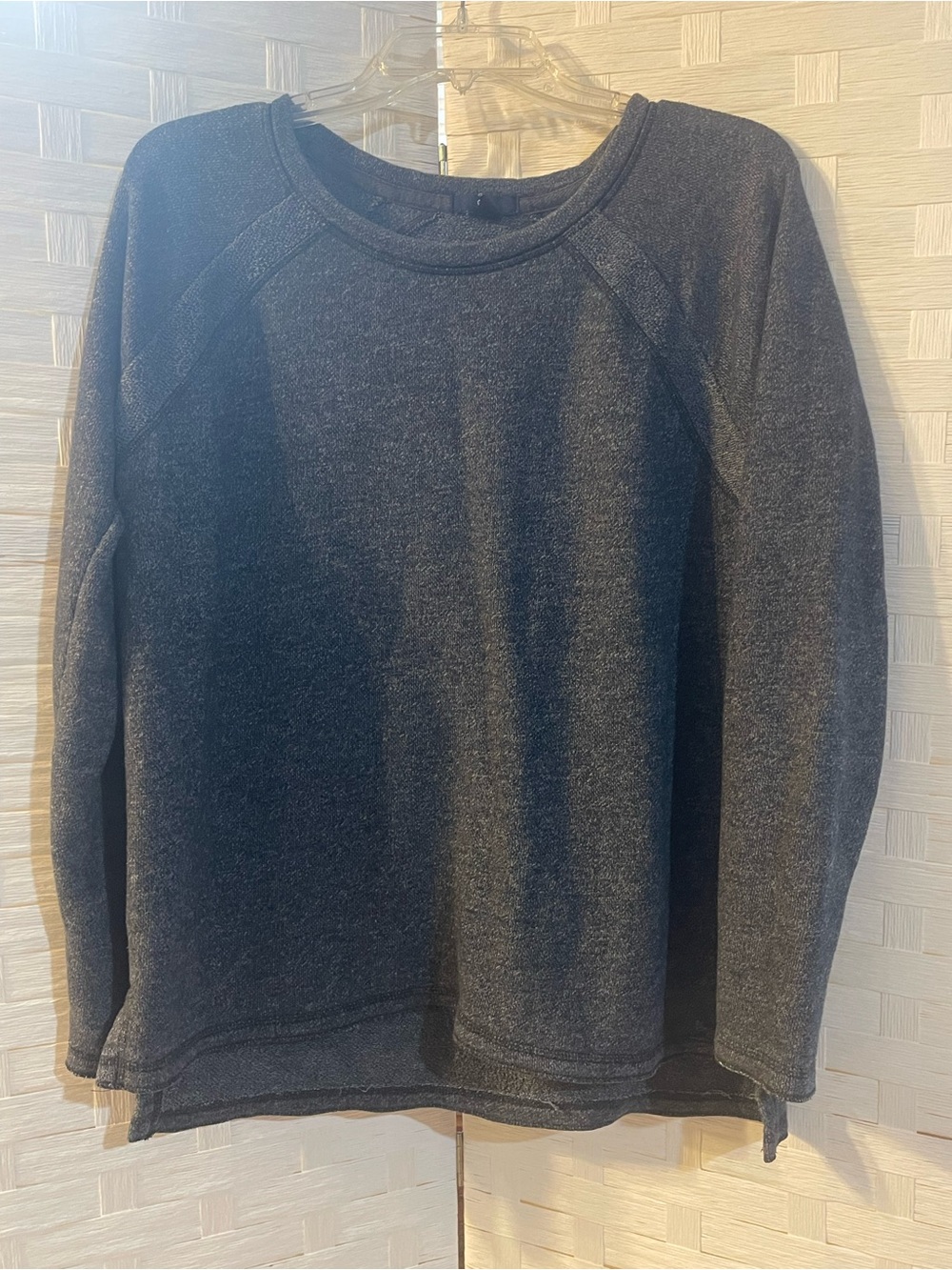 Gap Womens Blue Navy Blend Sweatshirt Comfy Size Lg Loungewear Unisex